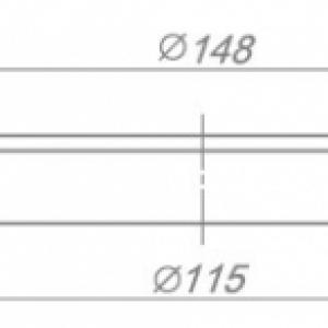 Манжета (уплотнитель) балансира с двумя рабочими кромками  1115-2918180