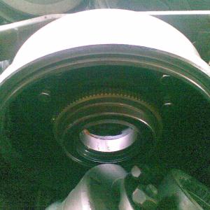 Ступица с барабаном в сборе (АБС,1 подш.,манжета и кольцо)  55571-3103006-11