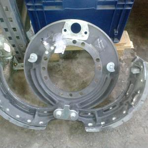 Суппорт тормоза с колодками (под однополосный цилиндр, с АБС)  55571Х-3501007