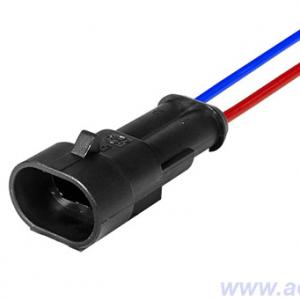 Колодка соединит.  3 конт. 1,5мм штырь, герметичная IP66/67 (в сборе с проводом 0,50мм кв.) 7031,10СБ