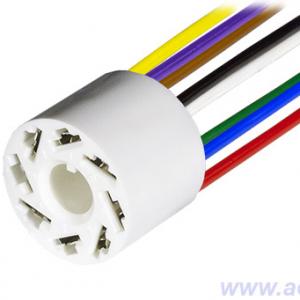 Колодка соединит. выключ.-кнопки авар. сигн. 2105-3724564 ф30 (в сборе с проводом) 9028СБ(ф30)