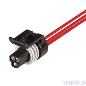 Колодка соединит. датчика положения дрос. заслонки (ДПДЗ) ВАЗ 2108-2115, 2110-2112 (в сборе с пров.)