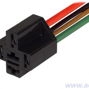 Колодка соединит. реле (в сборе с 4-мя пров.2х0,75+2х2,50мм кв. L=120мм)  9016СБ4-01