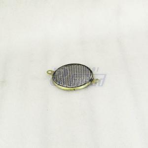 Световозвращатель круглый БЕЛЫЙ с ушками   ФП315-01(ФП-312Е)