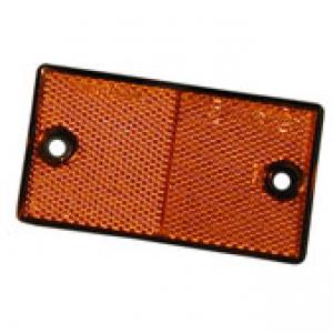Световозвращатель прямоугольный ЖЕЛТЫЙ   3212.3731