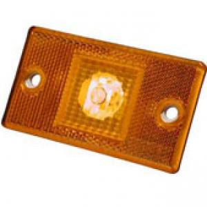 Фонарь боковой габаритный (маркерный) ЕВРО,КамАЗ,УРАЛ 24В    4422.3731 Руденск