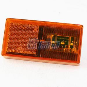 Фонарь боковой габаритный 24В со светоотражающим устройством 112.04.34 Руденск