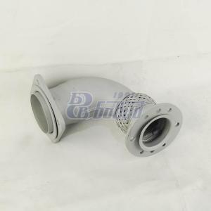 Патрубок приемный длинный КАМАЗ Евро (54115-1203010-40) (Металлокомпенсатор) 000.4859.418.000-04