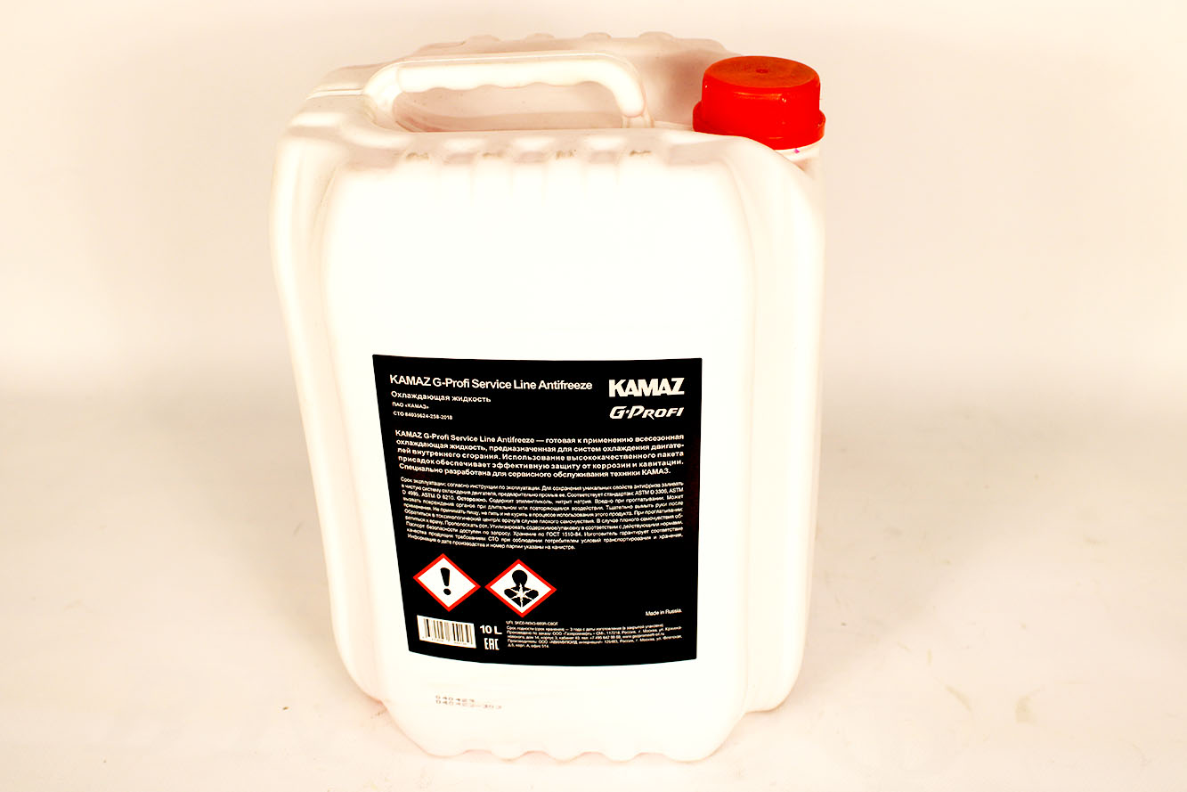 Антифриз КАМАЗ G-Profi service line Antifreeze. Антифриз для КАМАЗ 5490. KAMAZ G-Profi. Жидкость тормозная KAMAZ G-Profi SL Hydraulic Special 0.91кг.