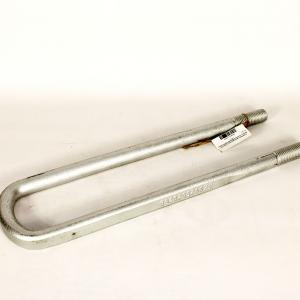 Стремянка задней рессоры U-обратной формы с резьбой М24 х460 х485  ОРИГИНАЛ AZ9925520268 CNHTC