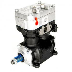 компрессор двухцилиндровый моноблочный с разгрузкой (без шкива) (ПК АЙК) АМ.3509009-130