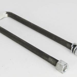 Стремянка ПАЗ-3205, ГАЗ-3308 рессоры задней L=350мм в сборе Красная ЭТНА  М20*1,5