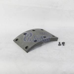 Накладка торм.колодки сверл.(ком-т 8шт) с заклепками на 1мост (5511/53212-3501105к ) (ЗТМ)