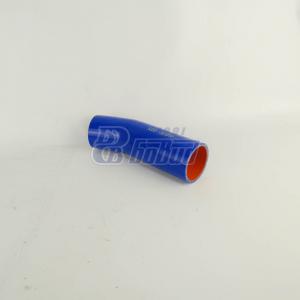 Патрубок радиатора верх. КАМАЗ D-58 L-210 угол 150 L-155/55 силик.5320-1303010-03