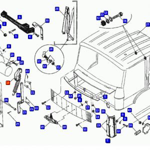 Замок кабины МАЗ  64221-8406042