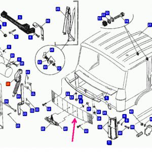 Облицовка (Решетка радиатора)  64221-8401020