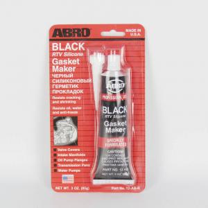Герметик прокладка ABRO 85 гр черный силиконовый Master