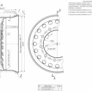 Колесо дисковое HARTUNG 11,75х22,5  10/335   d281 ЕТ0   167.9911.00.3101012-03(-04)