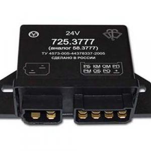 Реле стеклоочистителя 725.3777 КАМАЗ (аналог 58.3777) ЭНЕРГОМАШ